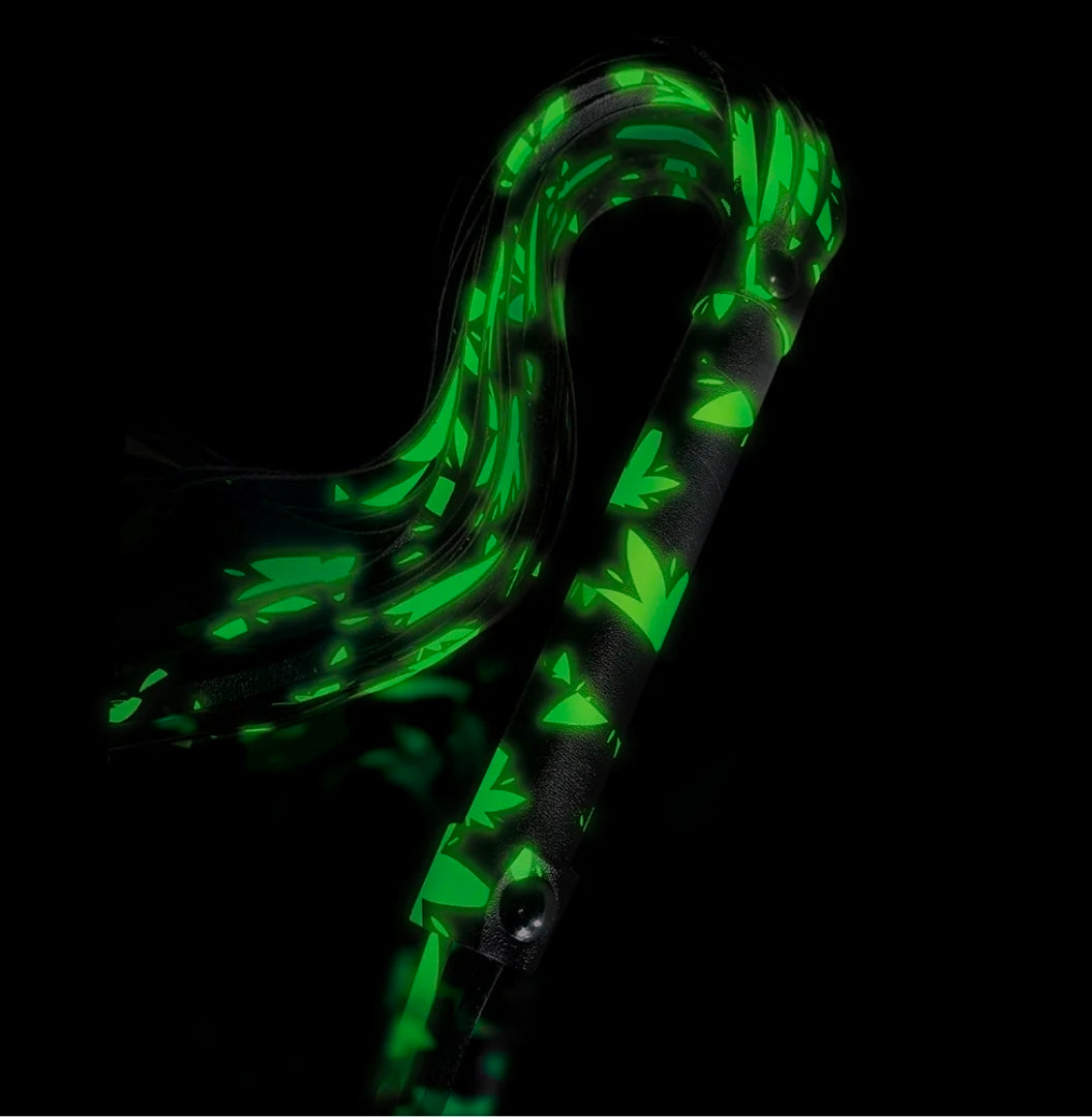 Stoner Vibes Chronic Collection Glow in the Dark Flogger