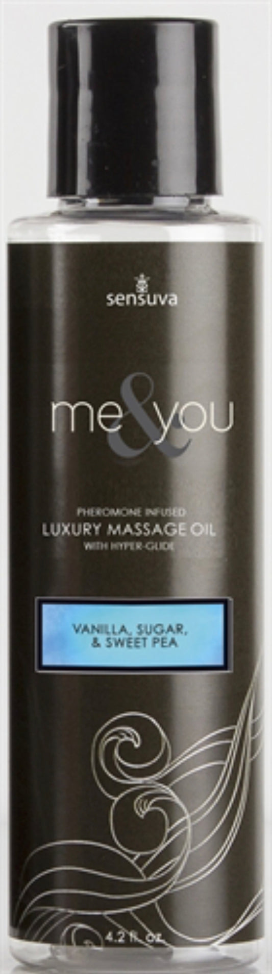 Me and You Massage Oil - Vanilla Sugar and Sweet Pea - 4.2 Oz