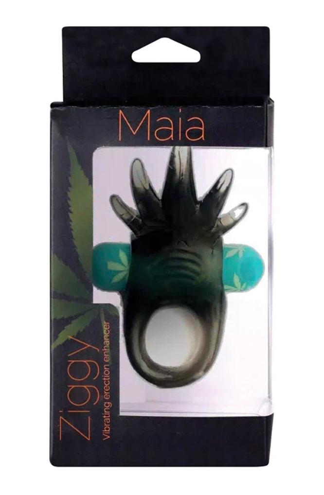 Maia Ziggy Vibrating Ring-420 Leaf