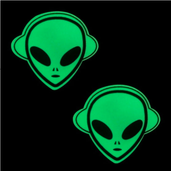 Glow in the Dark Alien Pasties